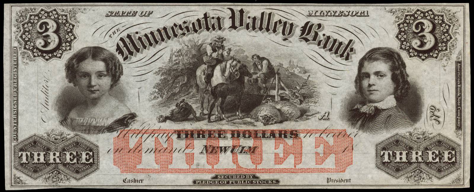 $3 Minnesota Valley Bank