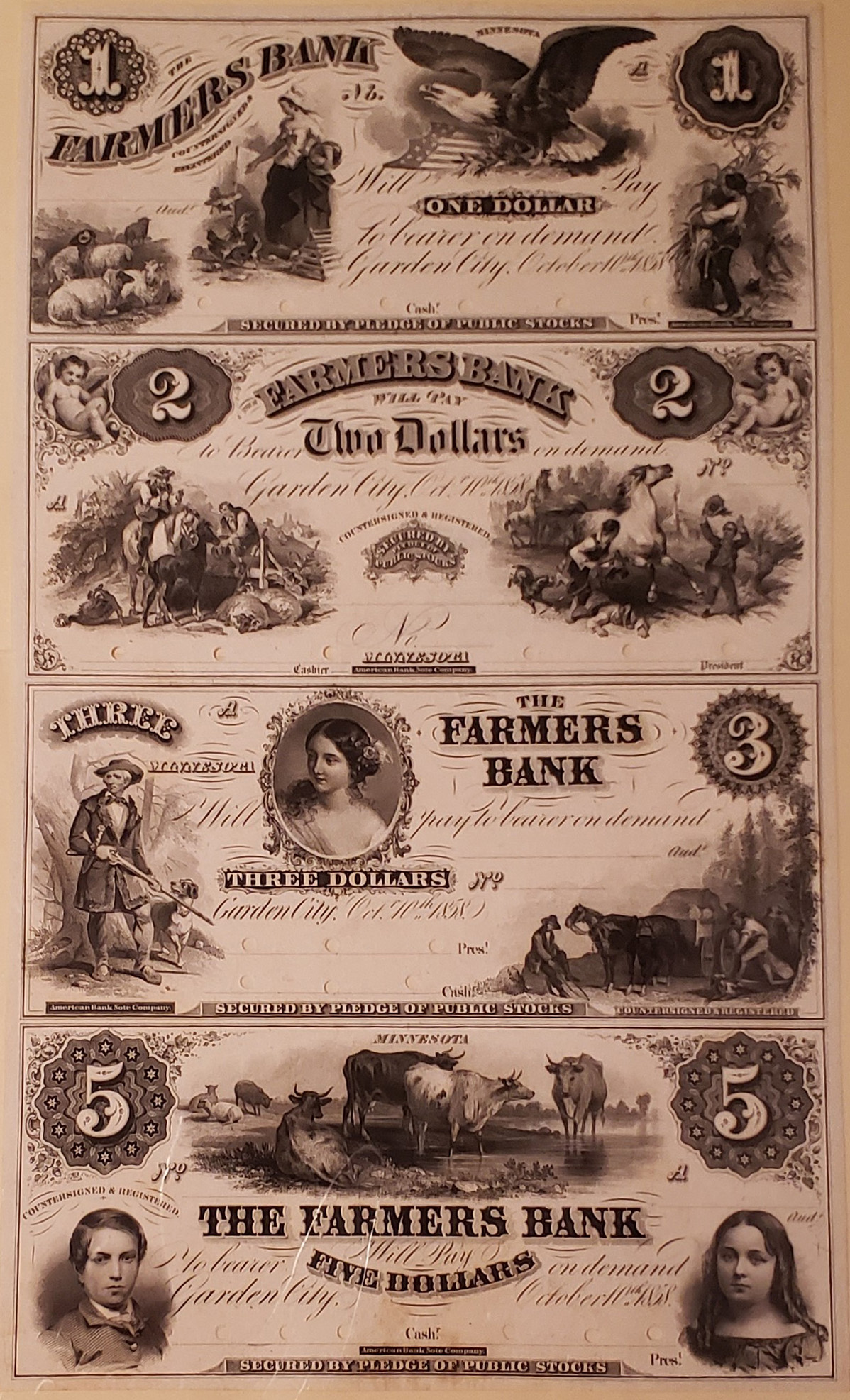 1-2-3-5 Farmers Bank - Garden City