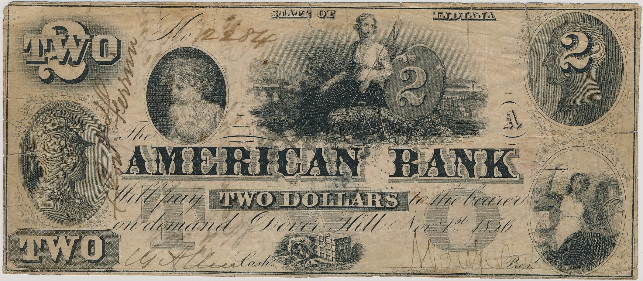 $2 Jonathan Ferrin (on American Bank)
