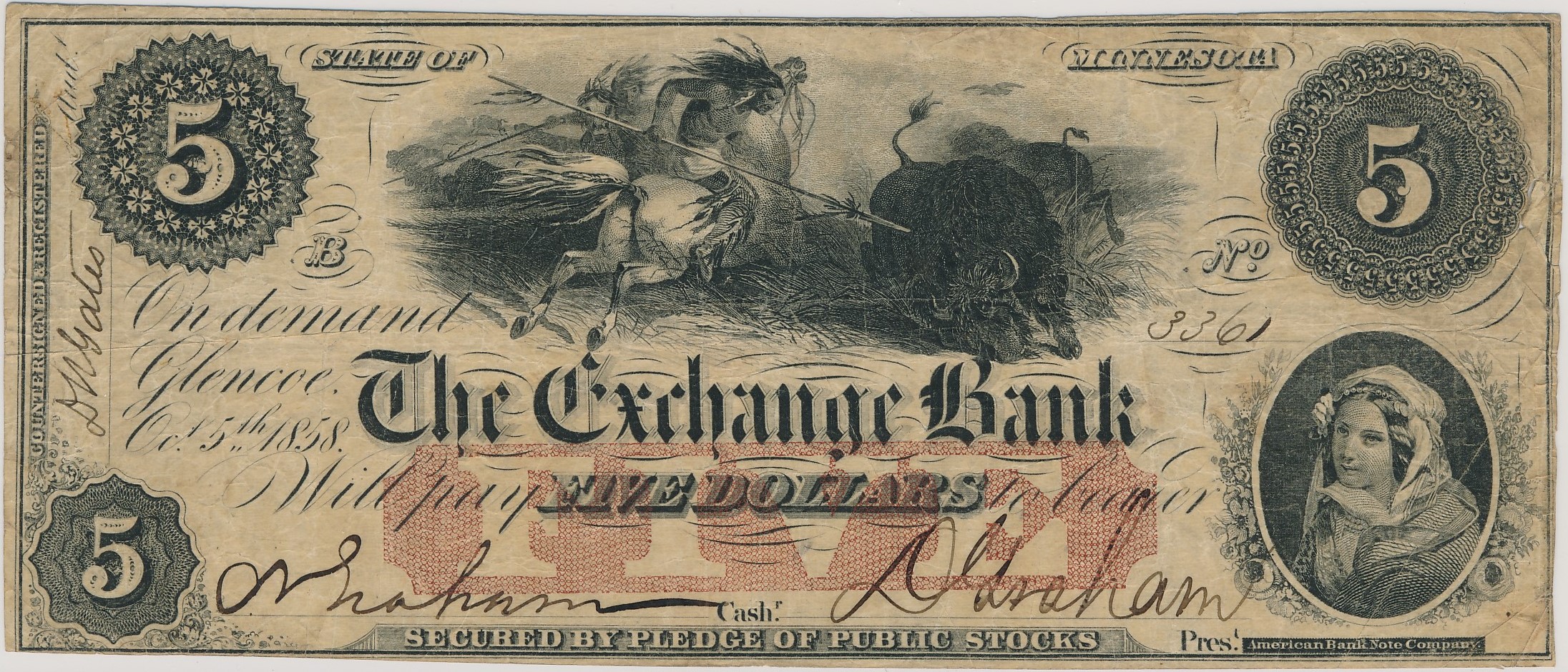 $5 Exchange Bank