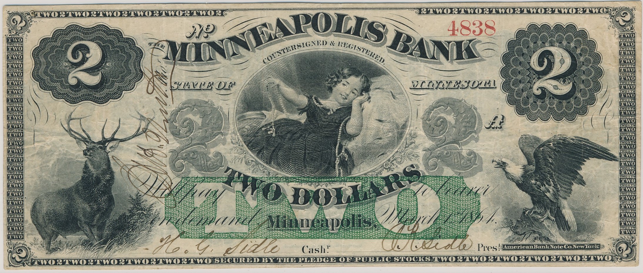 $2 Minneapolis Bank