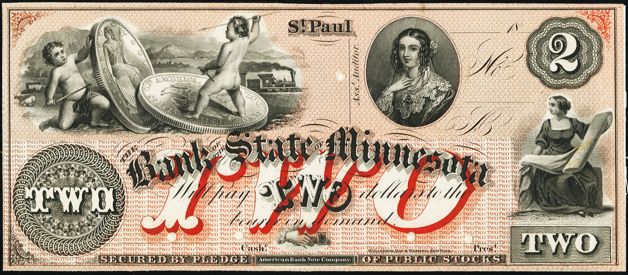 $2 Bank of the State of Minnesota