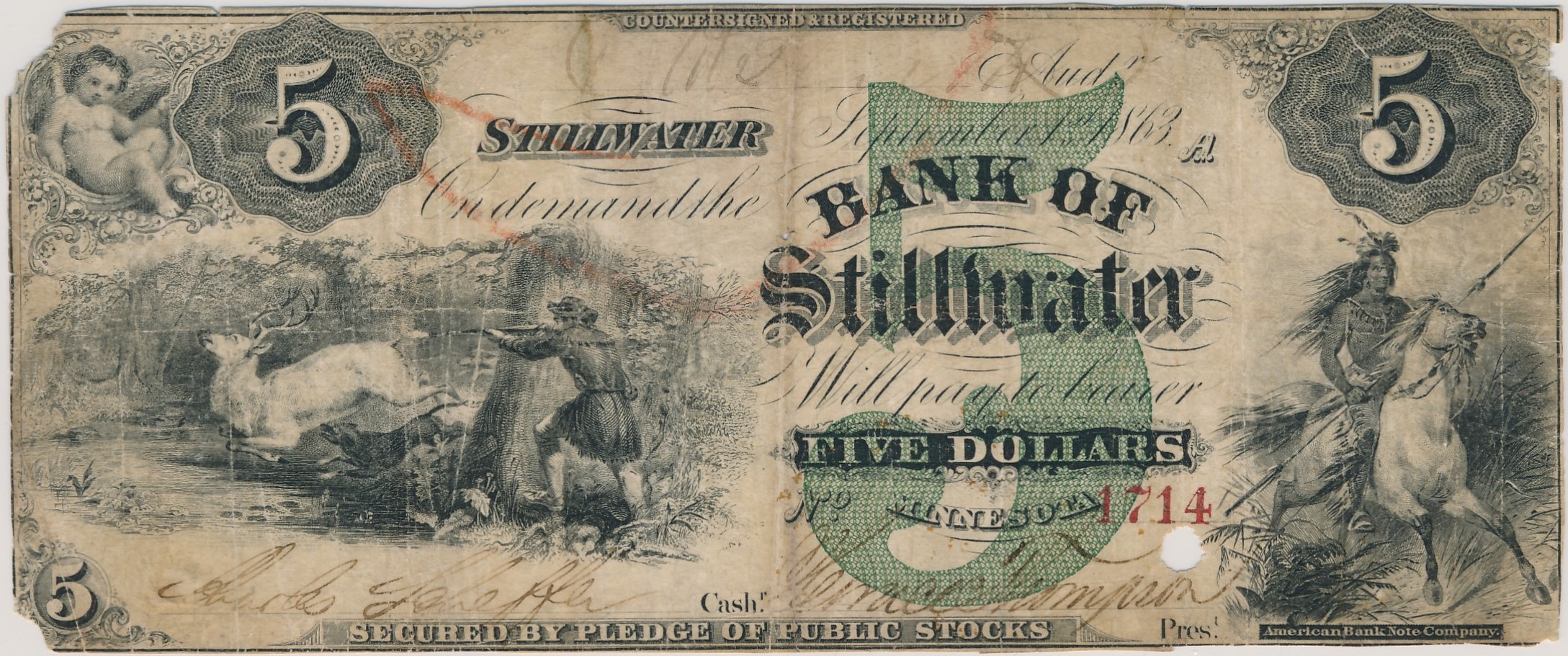$5 Bank of Stillwater