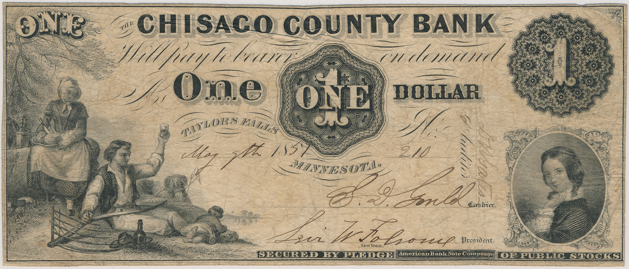 $1 Chisago County Bank