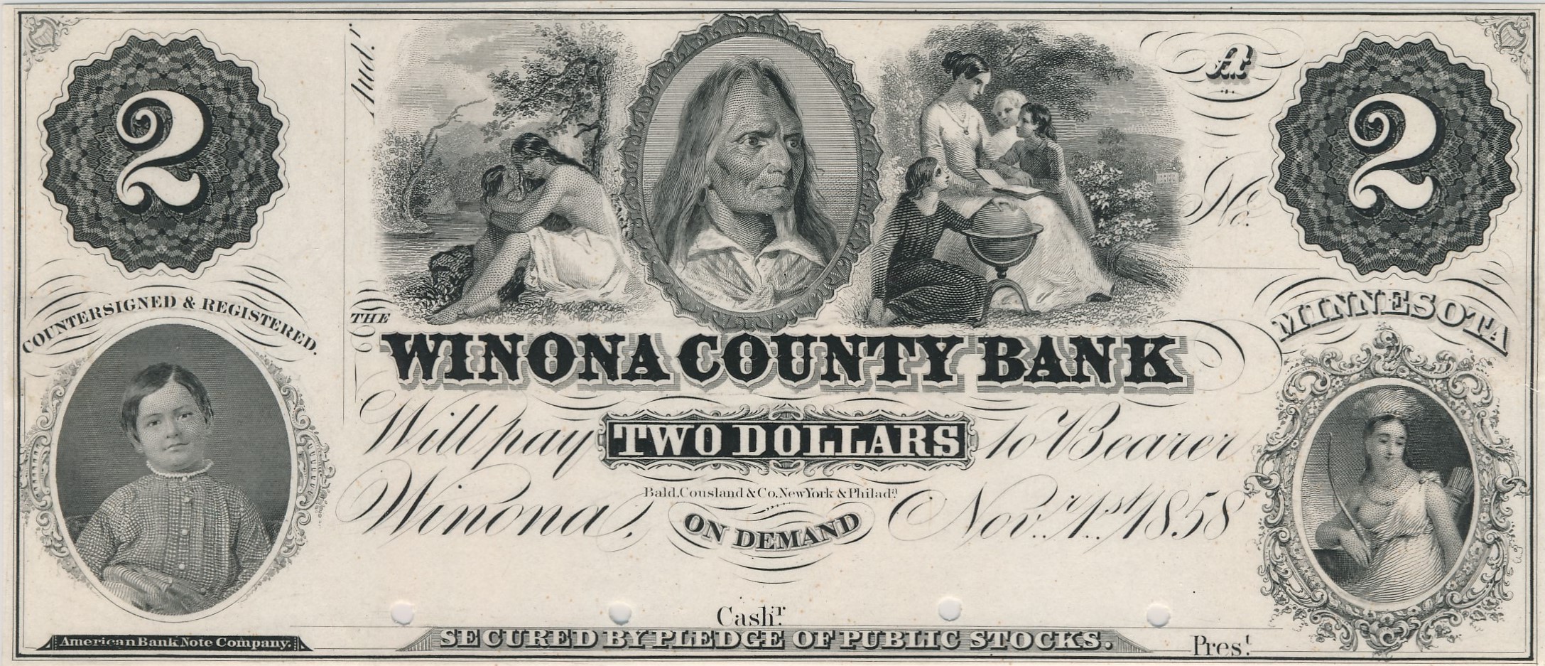 $2 Winona County Bank