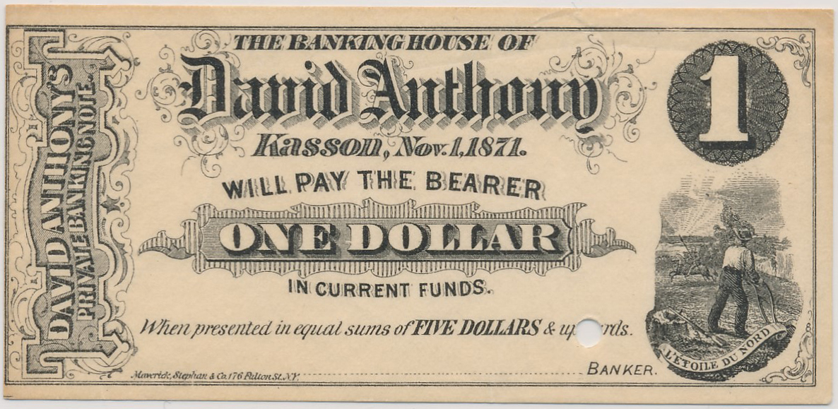 $1 David Anthony
