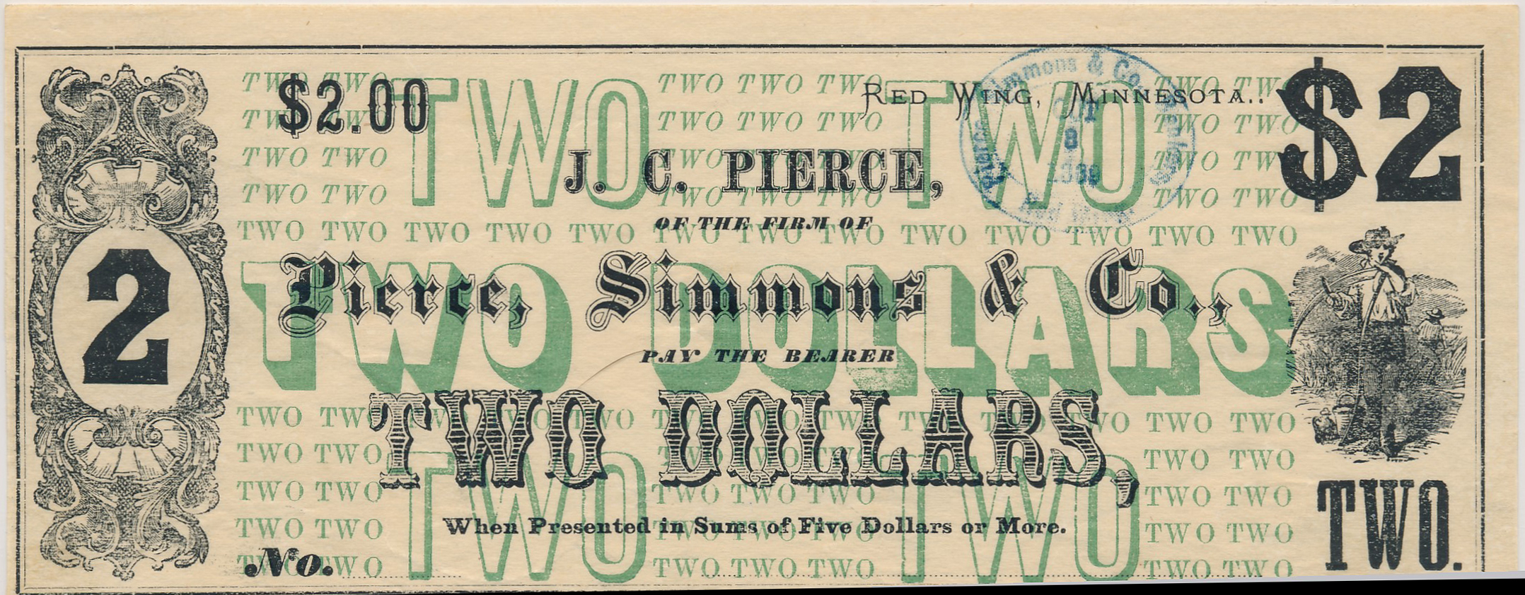 $2 J. C. Pierce